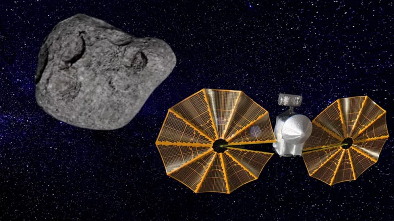 Tarihsel olay: NASA'nın Lucy sondası ilk asteroitle karşılaştı ve çoktan 